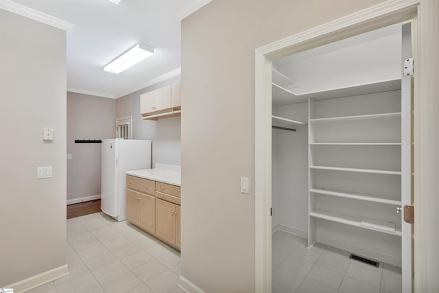 124 Bradley Park, Anderson, SC 29621 - spacious closet featuring light tile patterned floors