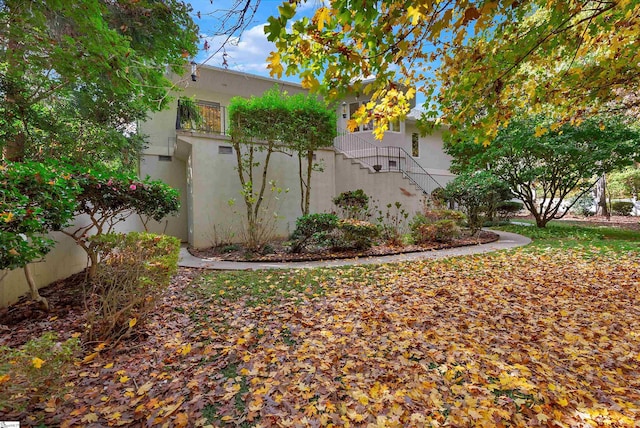 124 Bradley Park, Anderson, SC 29621 - view of yard with stairs