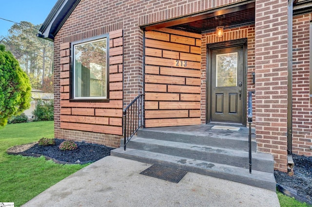 view of entrance to property