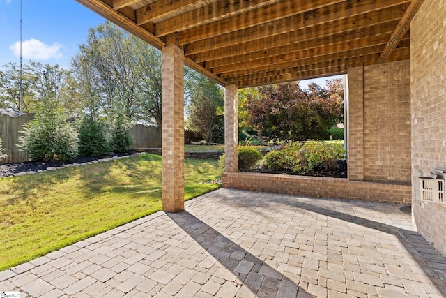 view of patio