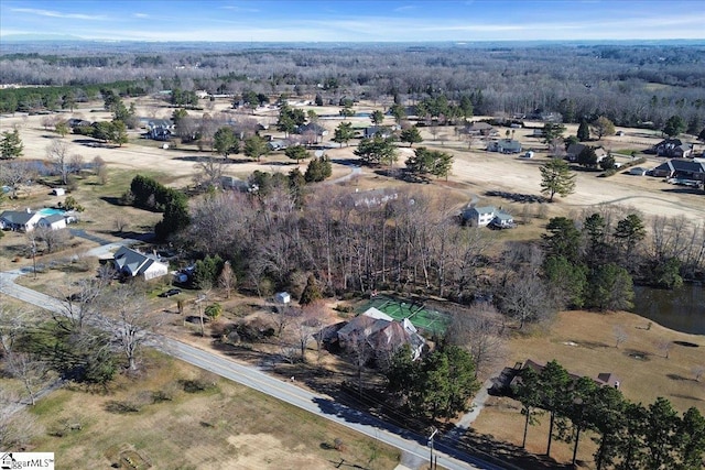 birds eye view of property featuring a residential view