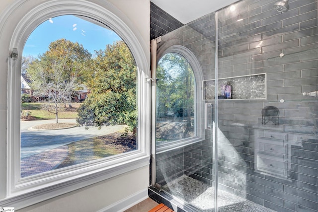 bathroom with a wealth of natural light