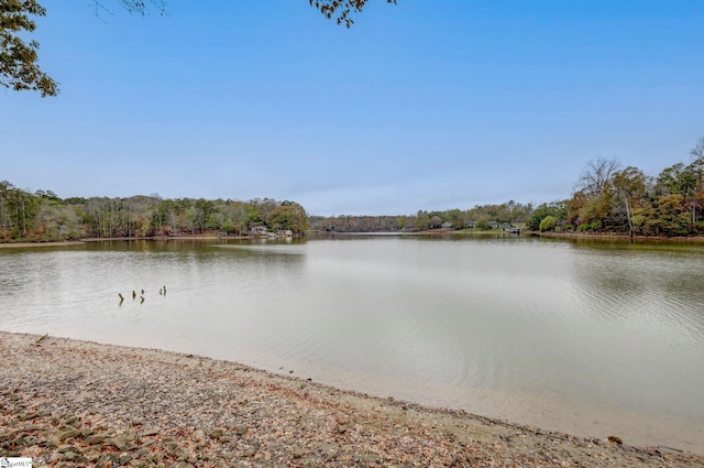 property view of water