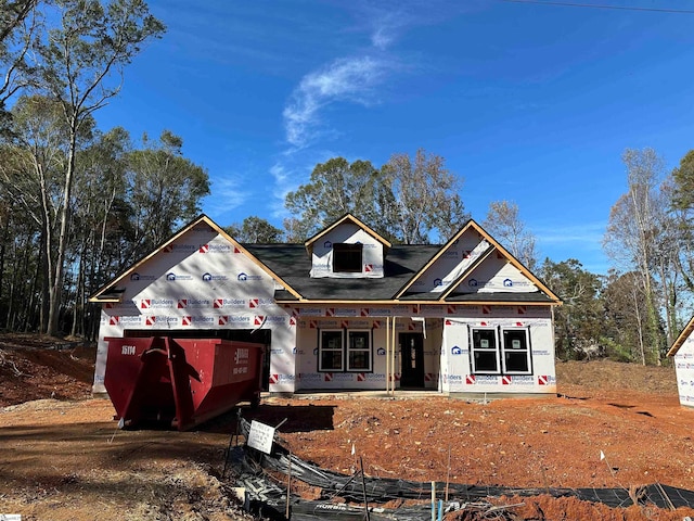 view of property in mid-construction