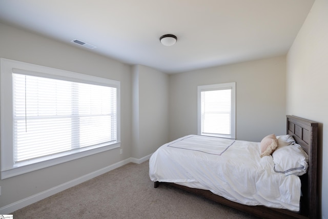 bedroom featuring carpet floors