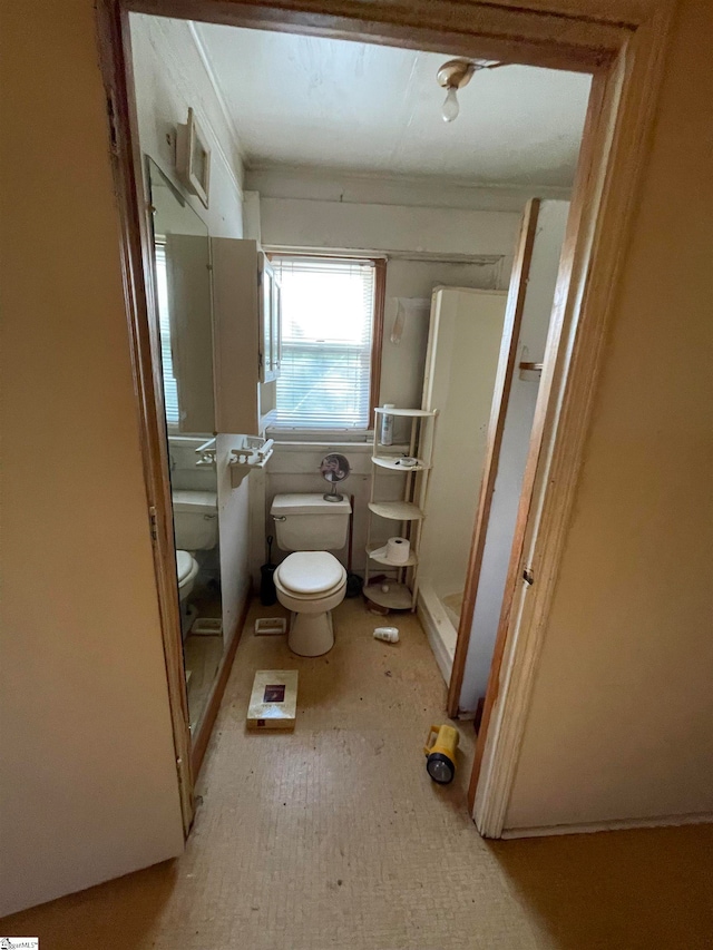 bathroom with toilet