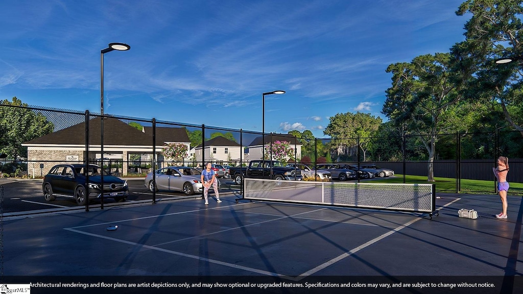 2389 Mill Loop Lot 33, Spartanburg, SC 29301 - view of tennis court