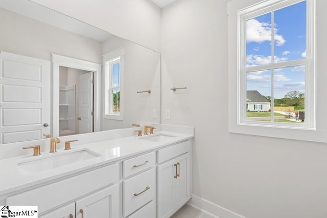 115 Pipet Rd Unit 14, Piedmont, SC 29673 - full bath with double vanity and baseboards