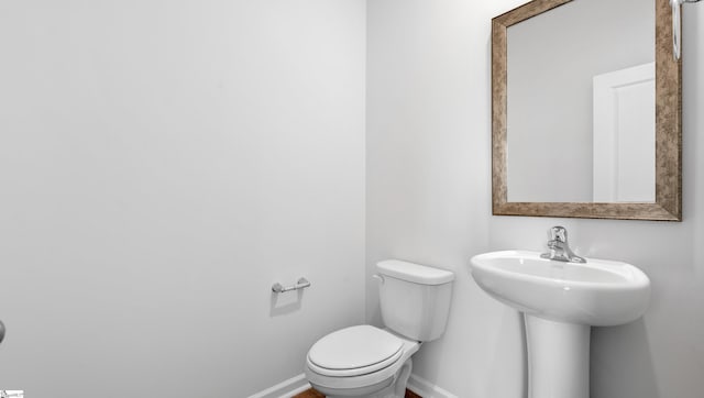 305 Lodestone Rd Lot 0267, Simpsonville, SC 29680 - half bath with toilet, baseboards, and a sink