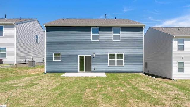 305 Lodestone Rd Lot 0267, Simpsonville, SC 29680 - rear view of house with a patio area, a lawn, and cooling unit