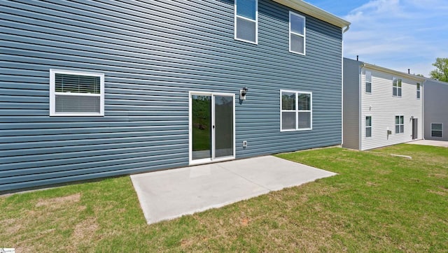 305 Lodestone Rd Lot 0267, Simpsonville, SC 29680 - rear view of property with a lawn and a patio