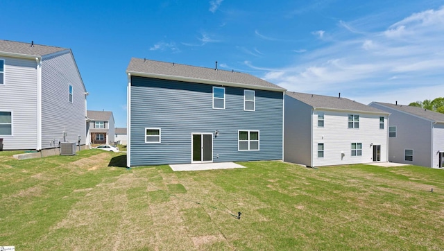 305 Lodestone Rd Lot 0267, Simpsonville, SC 29680 - rear view of property with a yard, cooling unit, and a patio