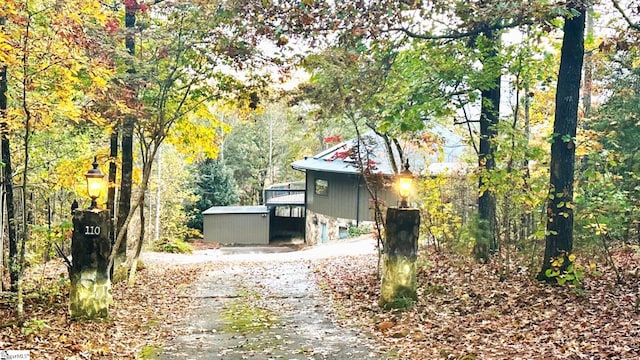 view of street