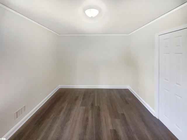 bonus room with dark wood-type flooring