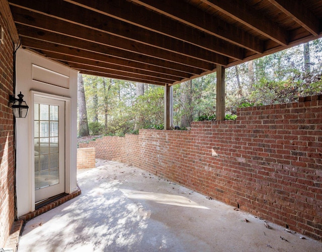 view of patio / terrace