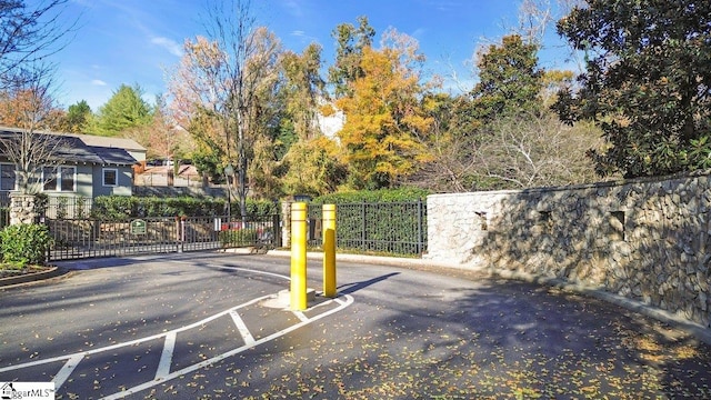 view of parking