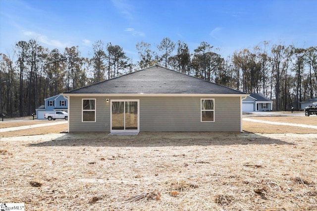 view of rear view of house