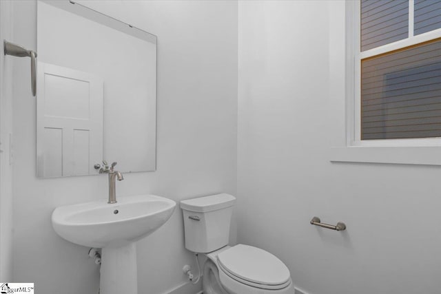 bathroom with toilet