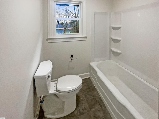 bathroom featuring toilet