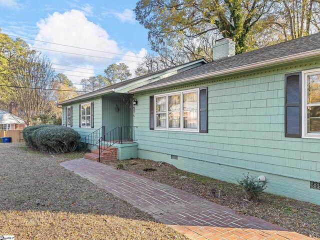 view of ranch-style house