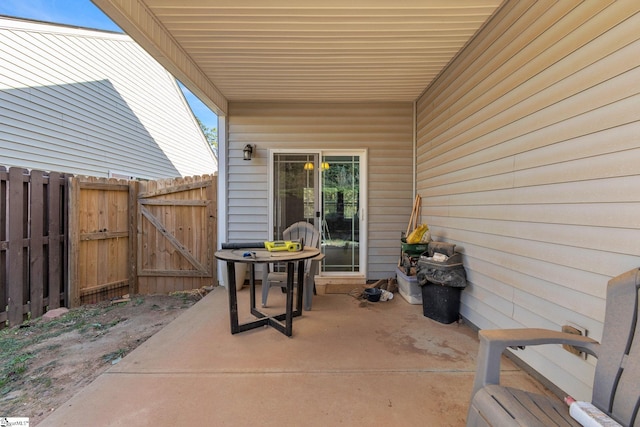 view of patio