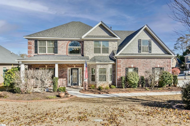 view of craftsman inspired home