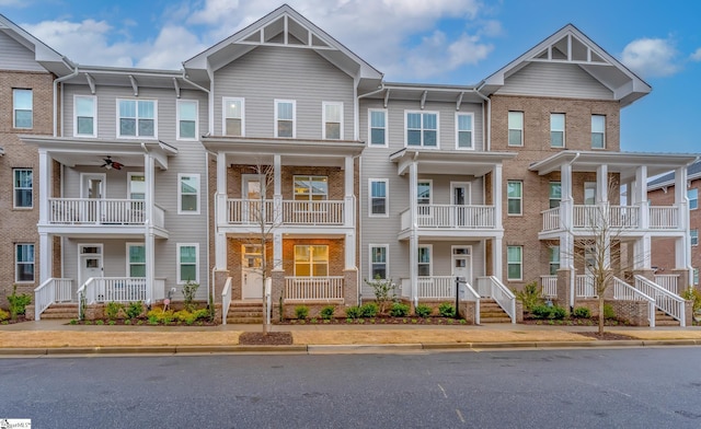 view of townhome / multi-family property