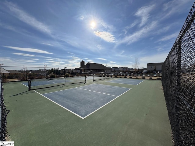 view of sport court with basketball court