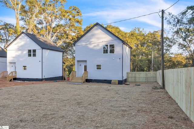 view of back of house