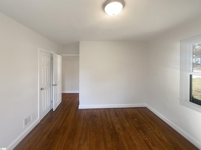 137 Batesview Dr, Greenville, SC 29607 - empty room featuring dark wood finished floors and baseboards