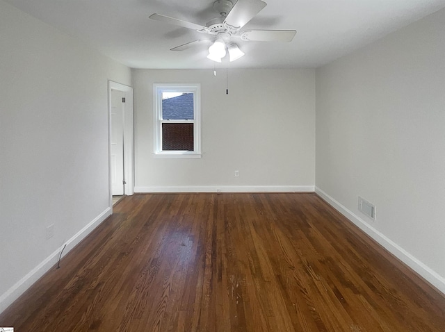 137 Batesview Dr, Greenville, SC 29607 - unfurnished room featuring wood finished floors and ceiling fan