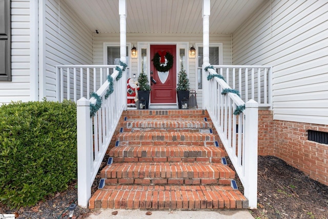 view of property entrance