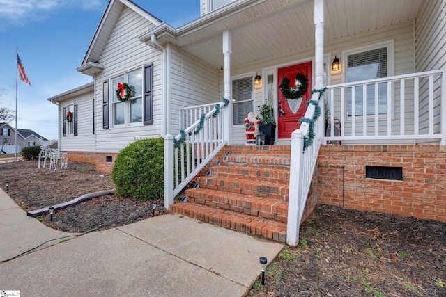 view of entrance to property