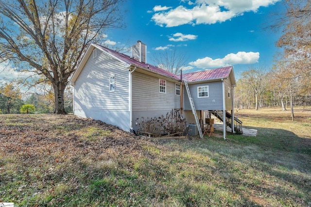249 Monroe Bridge Rd, Honea Path, SC 29654 - exterior space featuring a yard