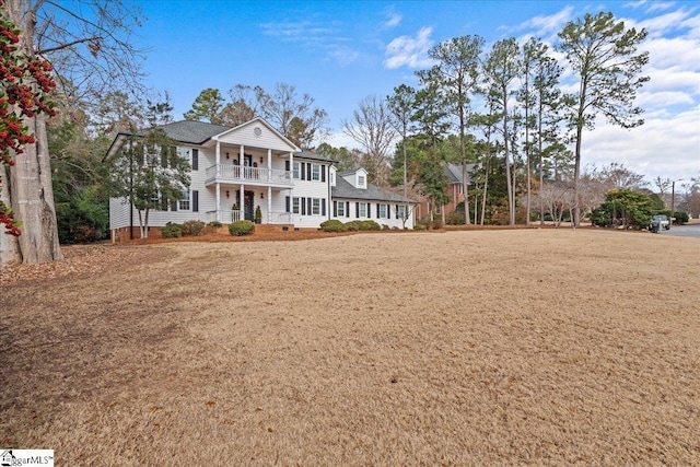 view of front of home featuring a porch