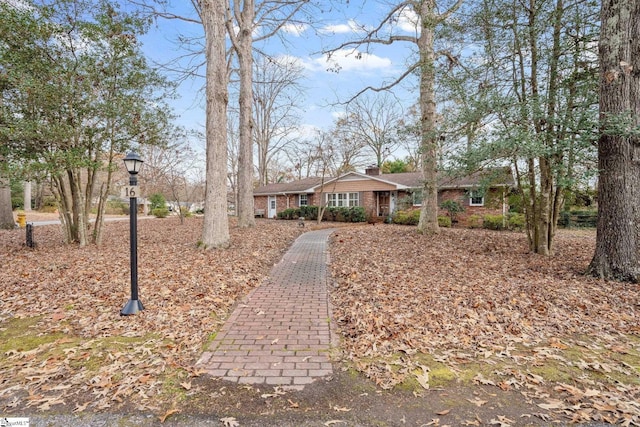 view of ranch-style house