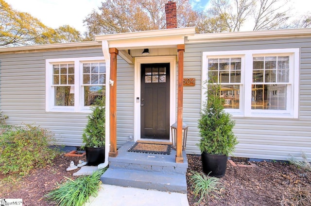 view of property entrance