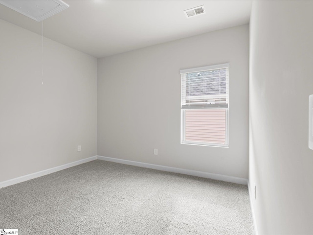 unfurnished room with carpet