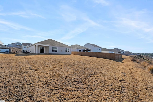 view of rear view of house