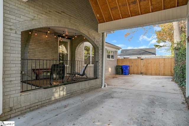 view of patio