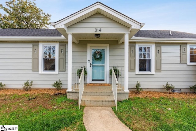 view of front of house