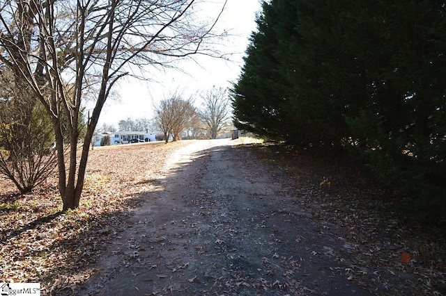 view of road