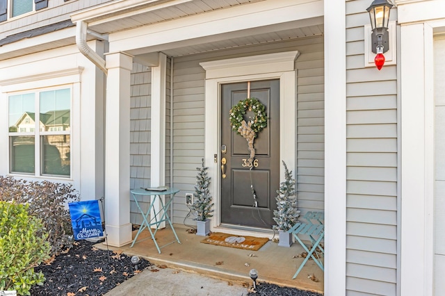 view of property entrance