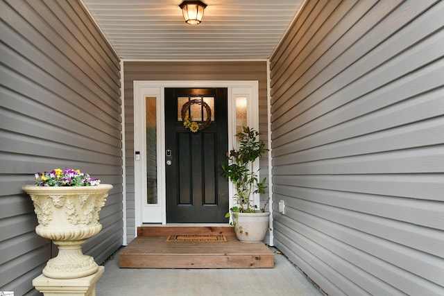 view of property entrance