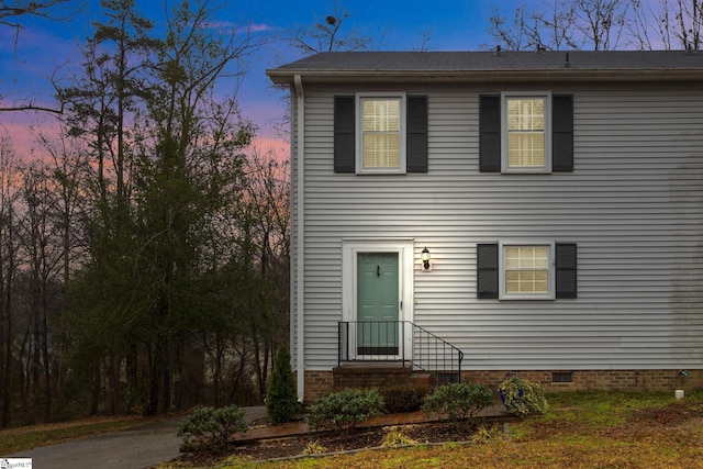 view of front of house