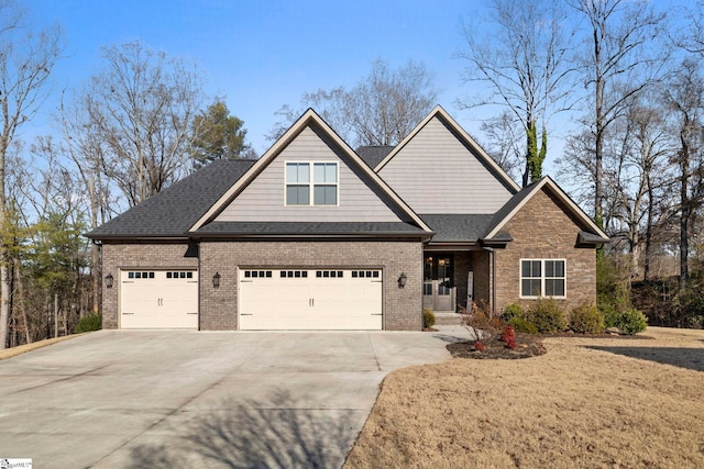 view of craftsman inspired home