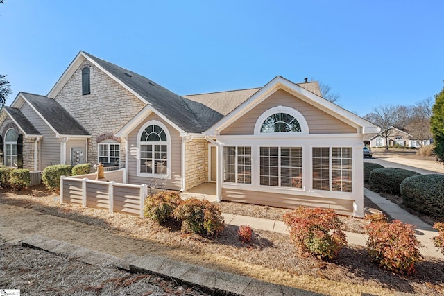 view of rear view of house