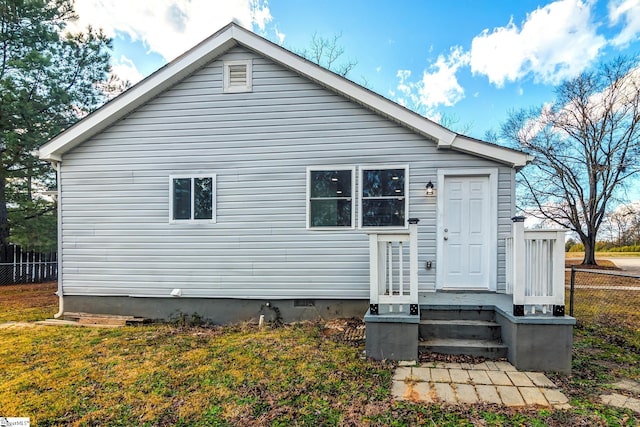 view of rear view of house