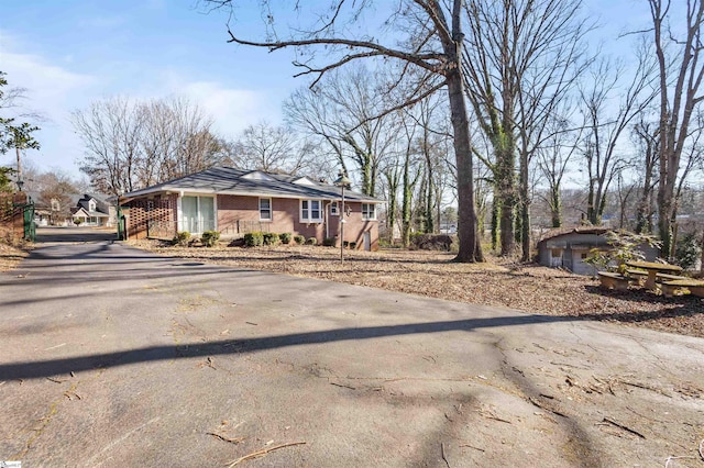 view of ranch-style house