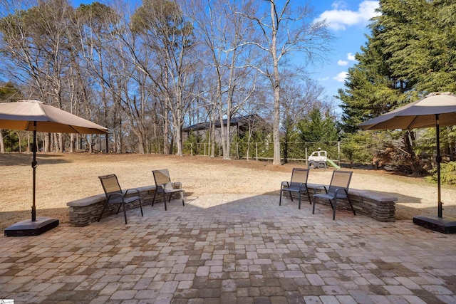 view of patio